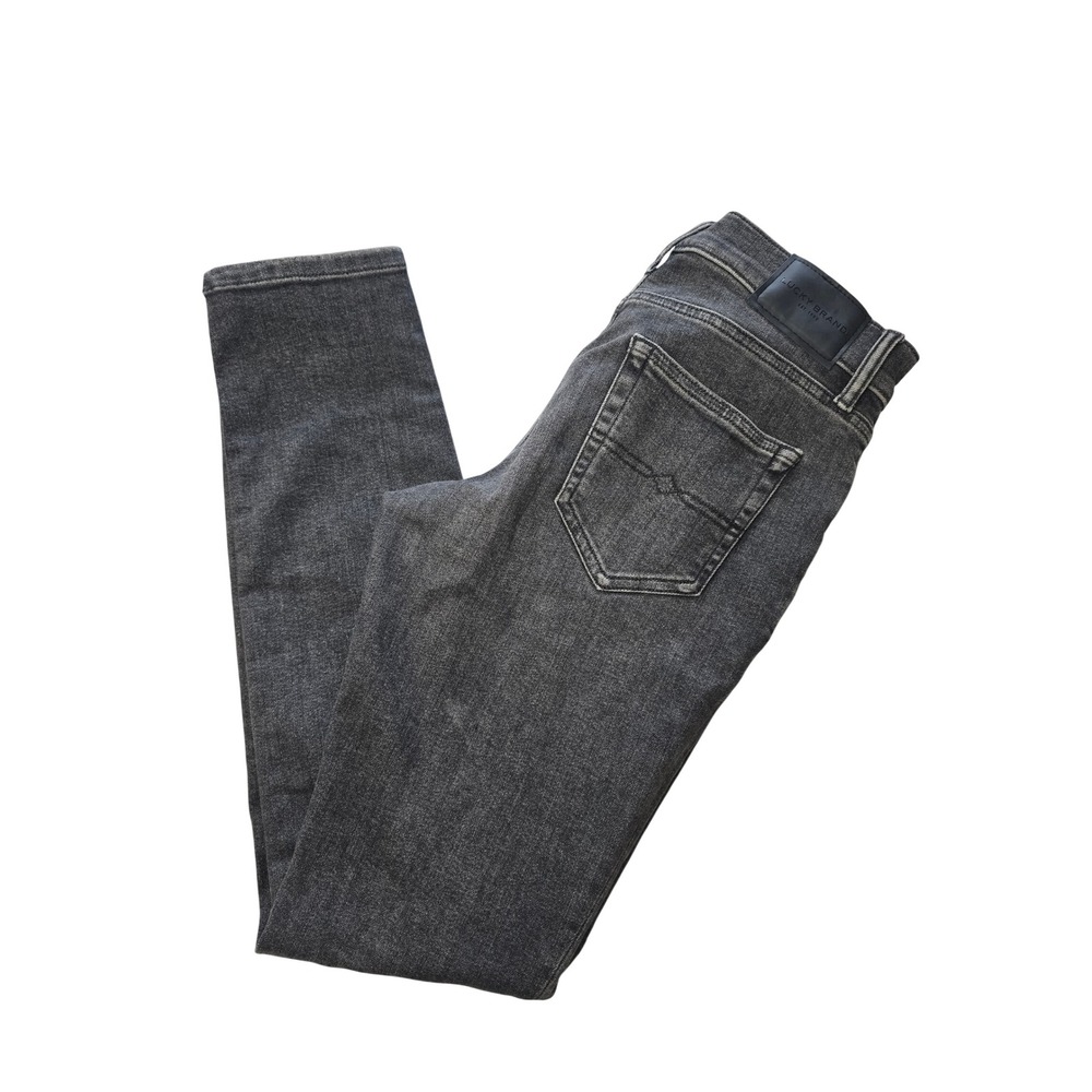 Lucky Brand Skinny 100 Slim Fit Denim Jeans Mens 30x32 Charcoal Gray EUC